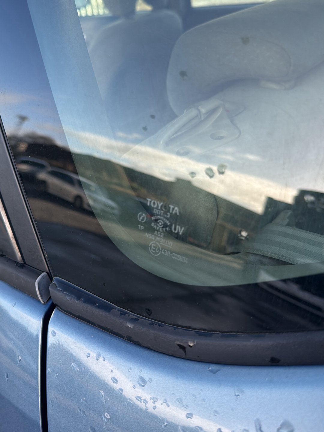 2004-2009 Toyota Prius- Left Rear Side Glass PN: