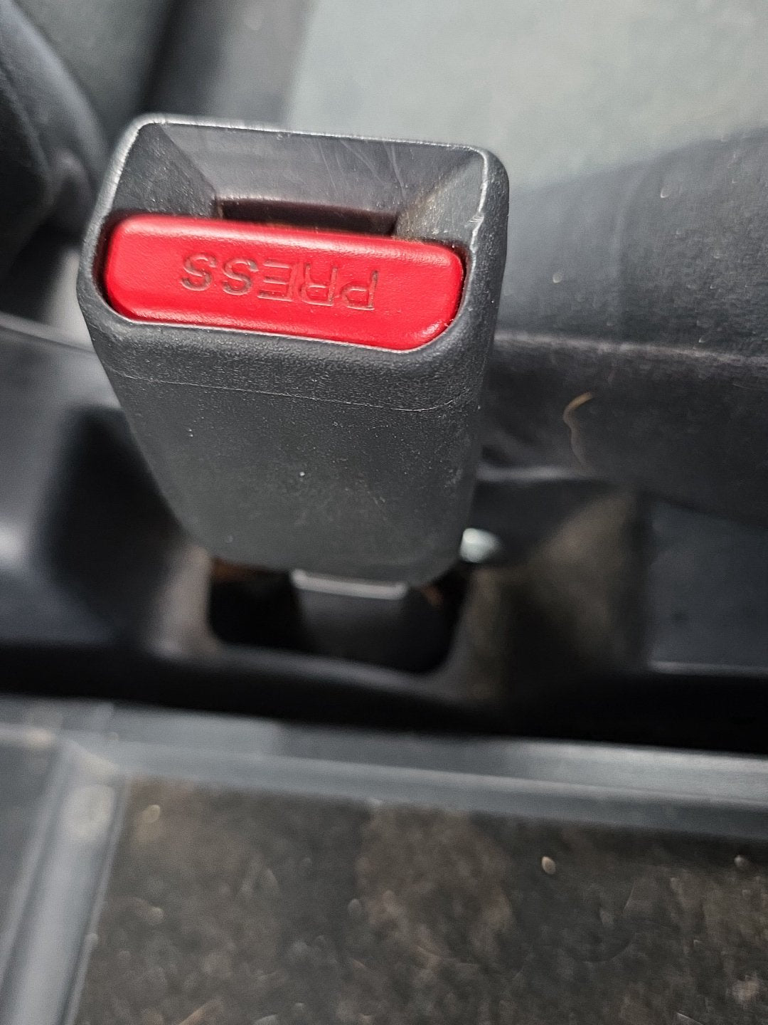 2007 Mitsubishi Delica CV5W - Left Front Seat Belt Stalk PN: