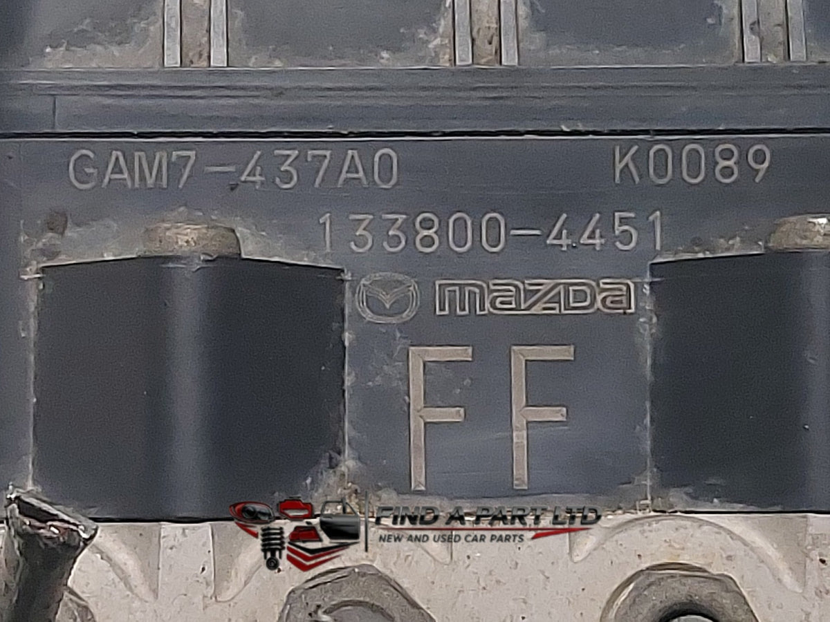 2009 Mazda Atenza GH - ABS Pump/Modulator PN: GAM7-437A0, 133800-4451