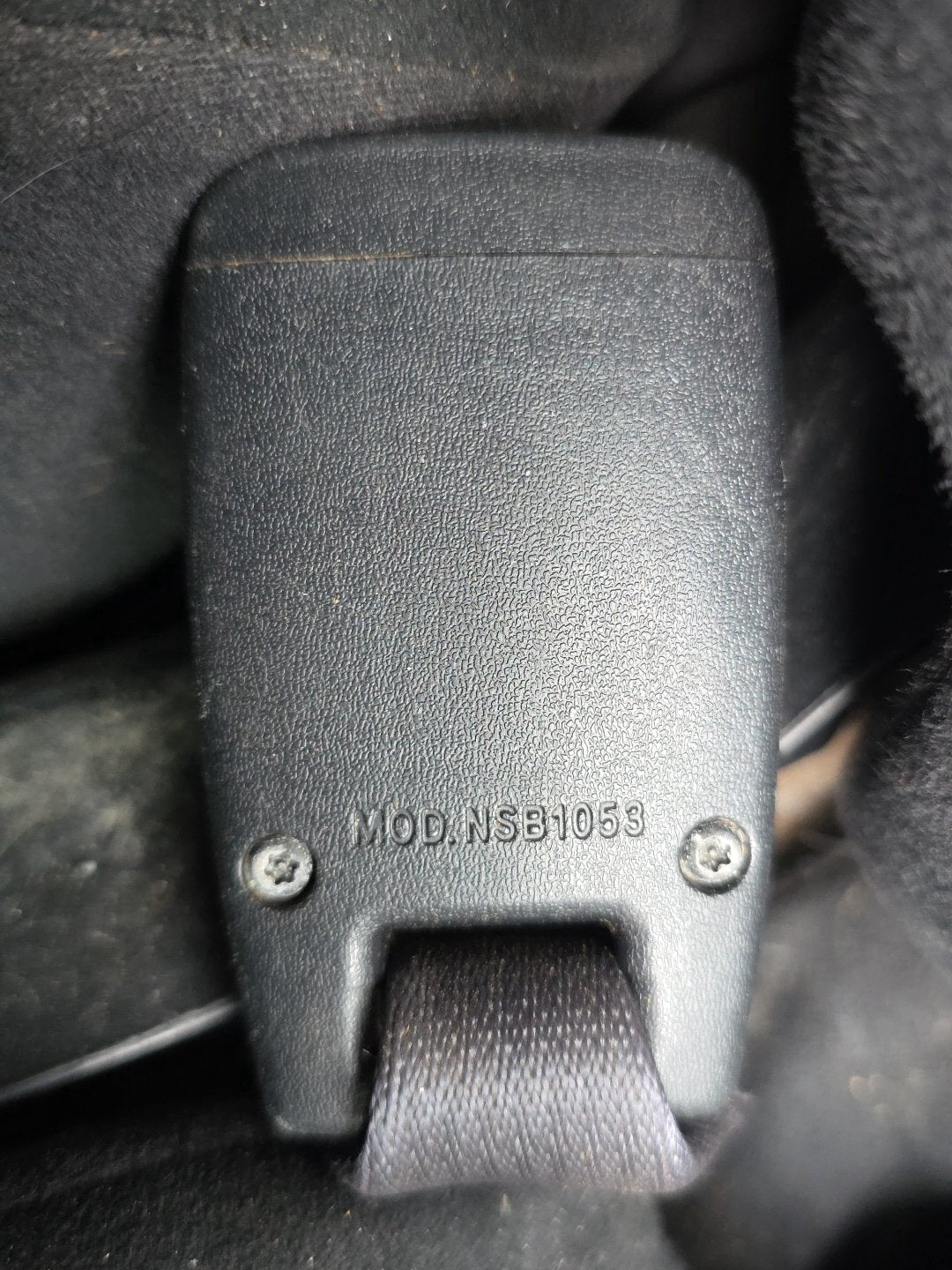 2007 Mitsubishi Delica CV5W - Left Rear Seat Belt Stalk PN: