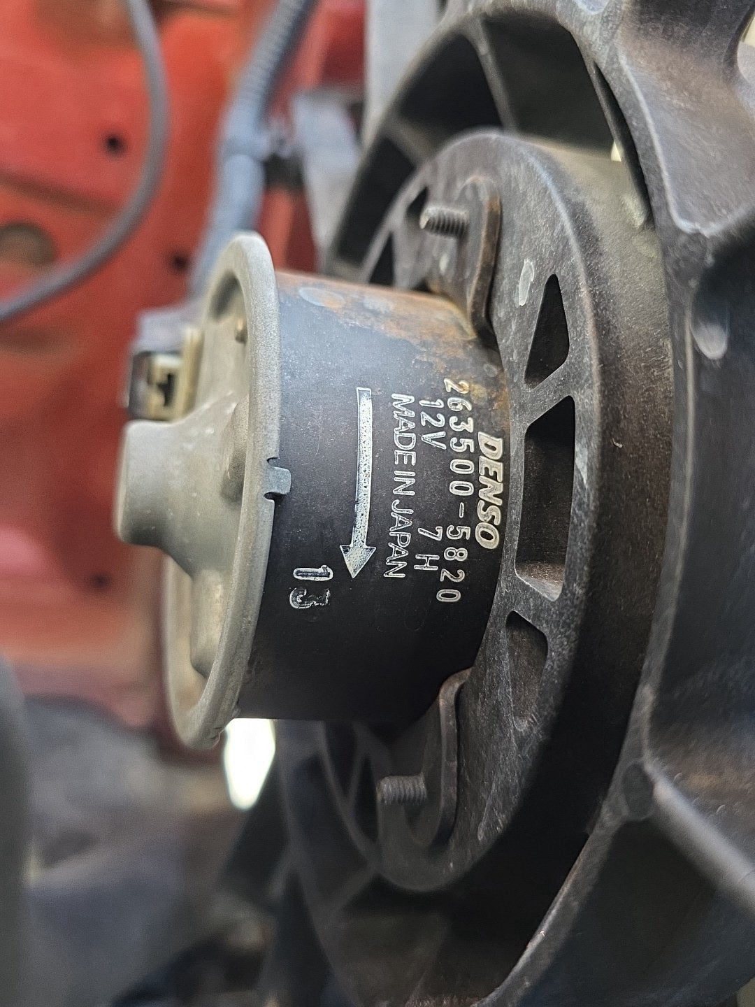 2006-2012 Suzuki SX4 YA11S - Left Radiator Fan PN:
