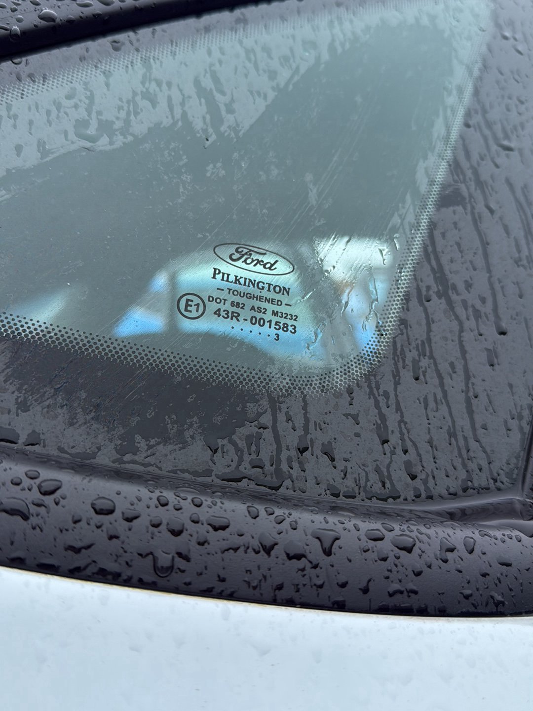 2007-2014 Ford Mondeo MK4 - Right Rear Side Glass PN: