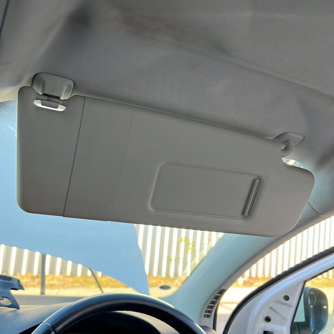 Oct 2008 to Mar 2013- Volkswagen Golf Gen 6 Hatchback Station Wagon- Sun Visor Pair- Grey