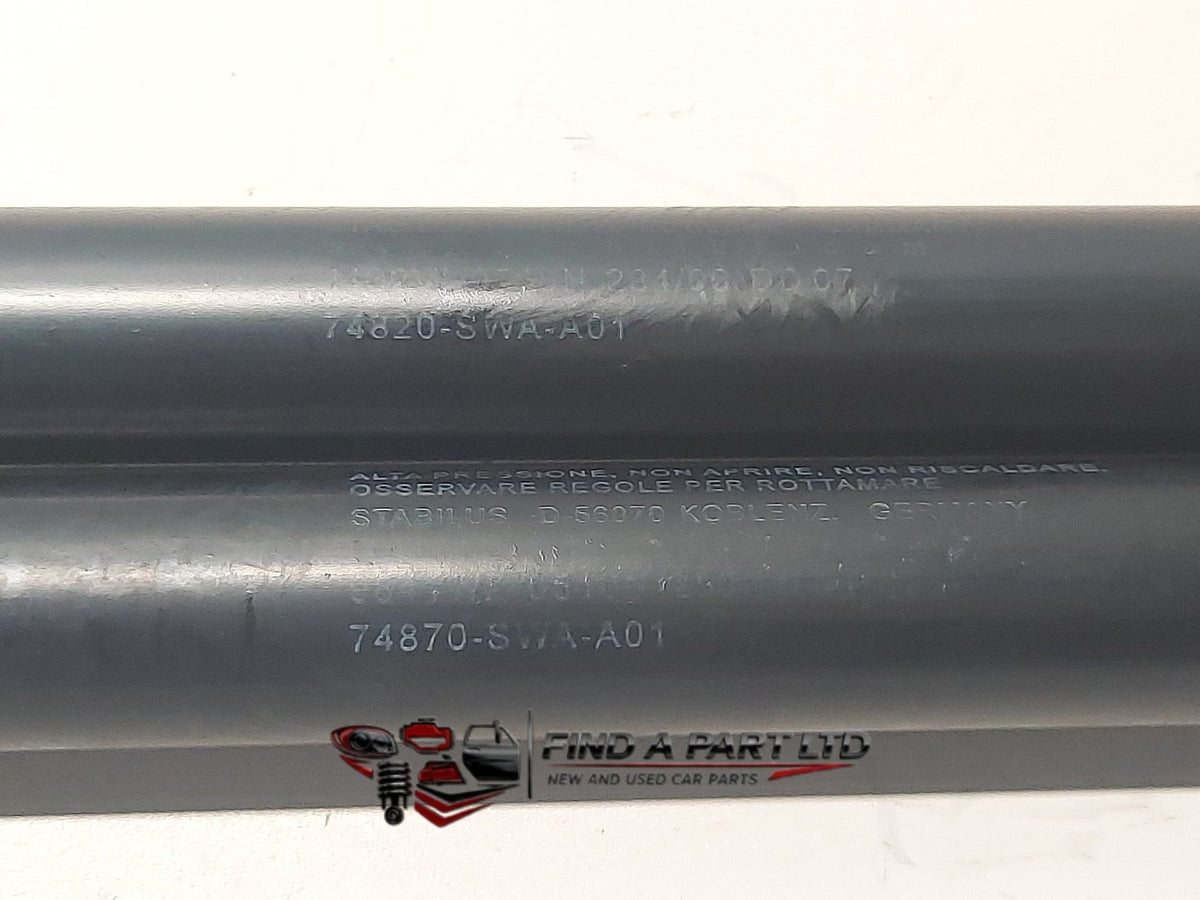 2007 Honda CR-V RE4 - tailgate strut pair PN: 74870/20-SWA-A01