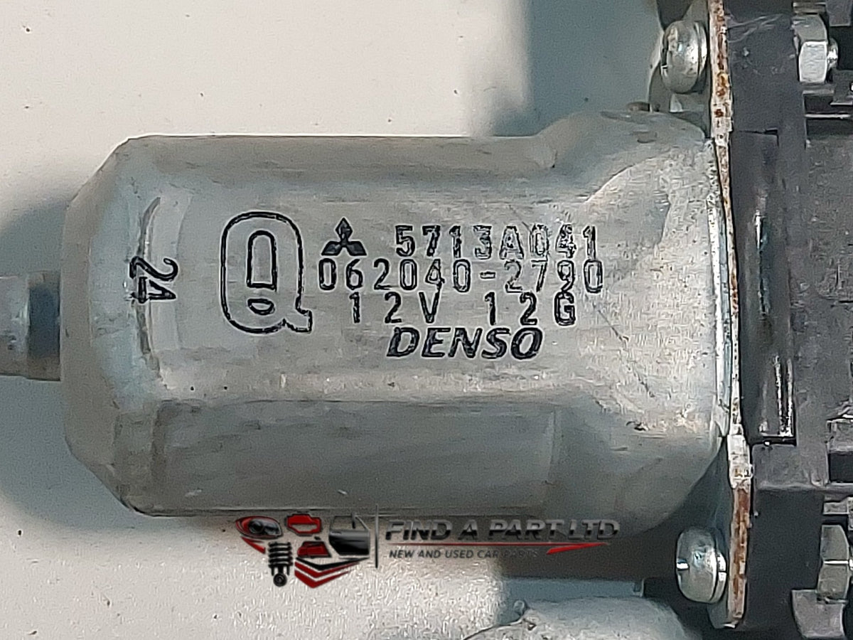 2006 Mitsubishi Colt Z2*W - Left Front Window Regulator/Motor PN: 5713A041