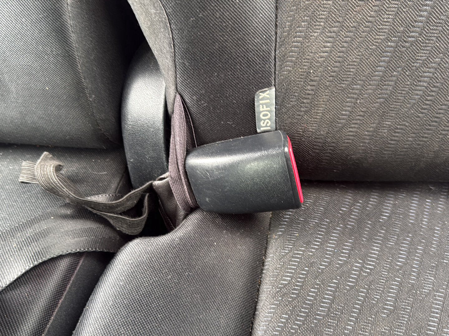2009-2017 Toyota Wish ZGE20 - Left Rear Seat Belt Stalk PN: