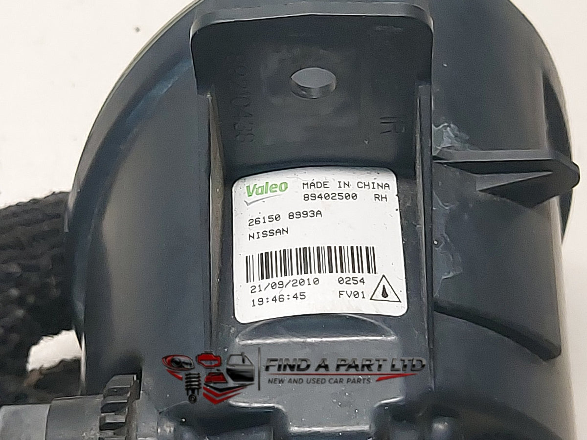 2008 Nissan Bluebird Sylphy G11 - Right Fog Light PN: A061715