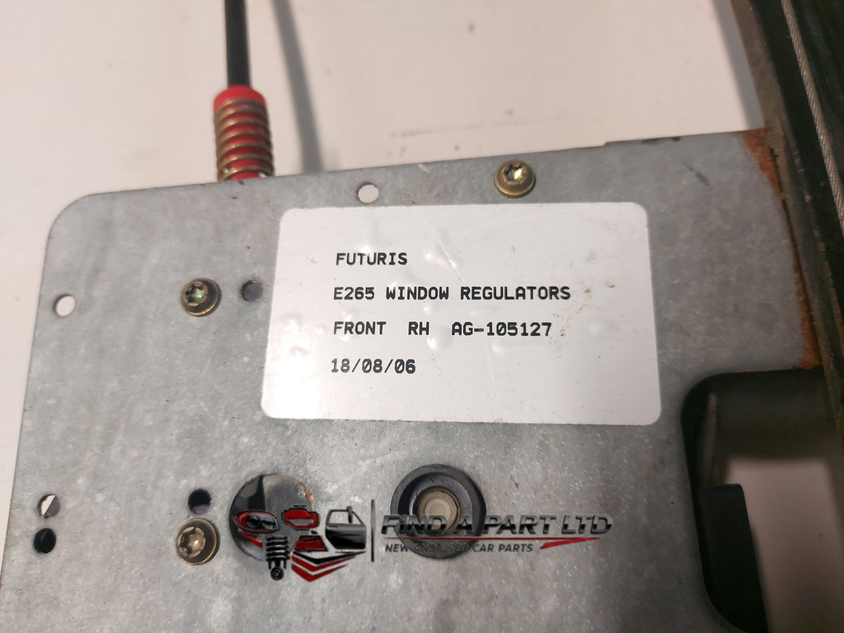 2008 Nissan Wingroad Y12 - Right Front Window Regulator/Motor PN: ag-105127