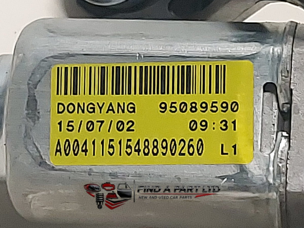 2015 Holden Cruze JH - Rear Wiper Motor PN: 95089590