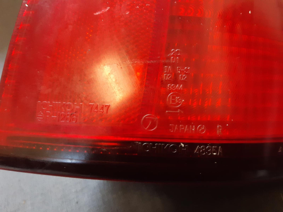 Right Taillight - 3RD GEN, WAGON, ICHIKOH 4835A, VIN JF1BH..., 11/98-08/03