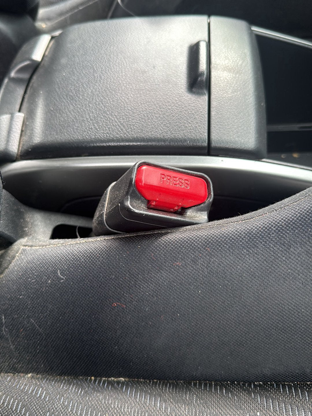 2009-2017 Toyota Wish ZGE20 - Right Front Seat Belt Stalk PN: