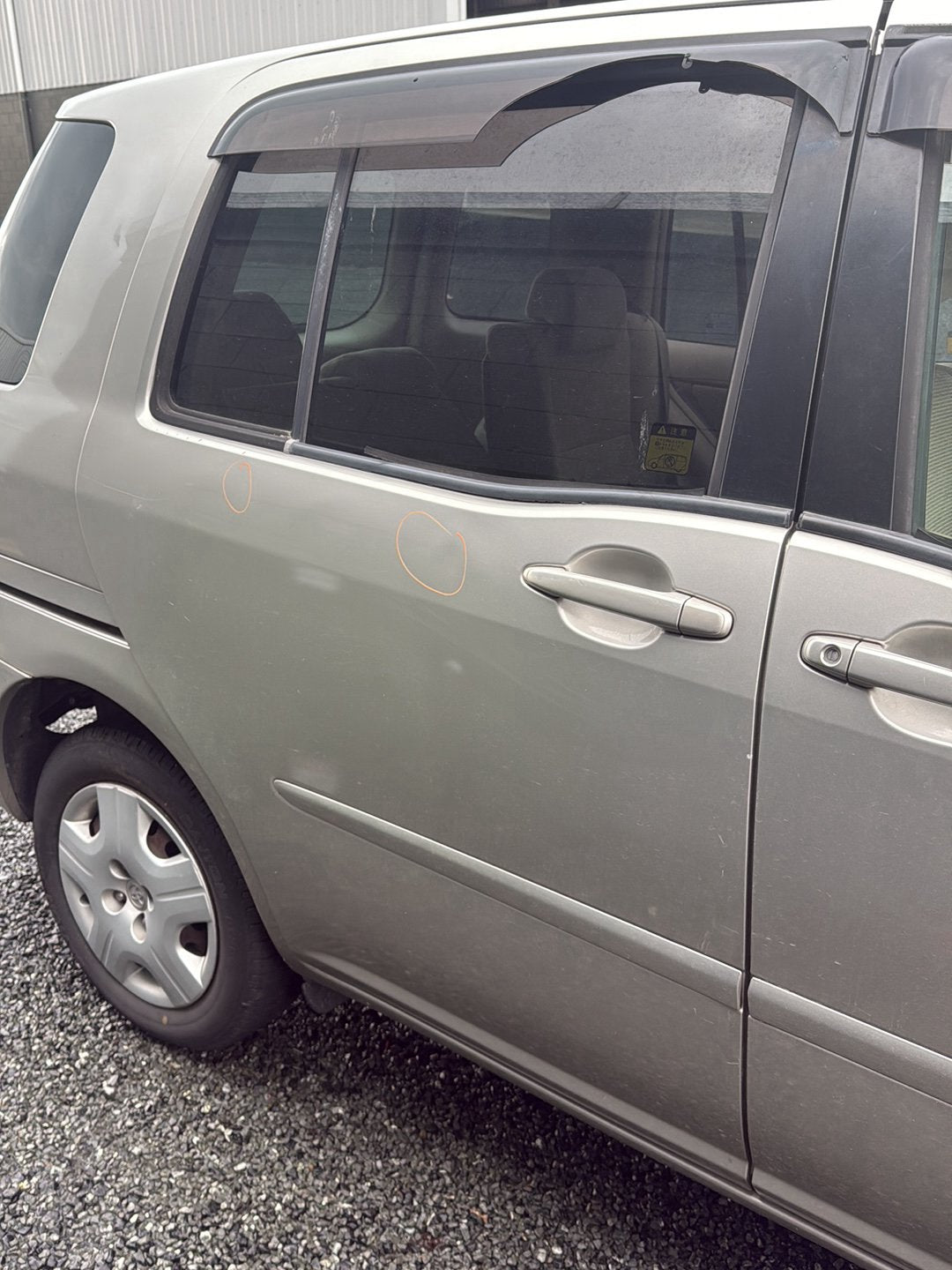 2003-2011 Toyota Raum Z20 NCZ20 - Right Rear Door Shell PN: