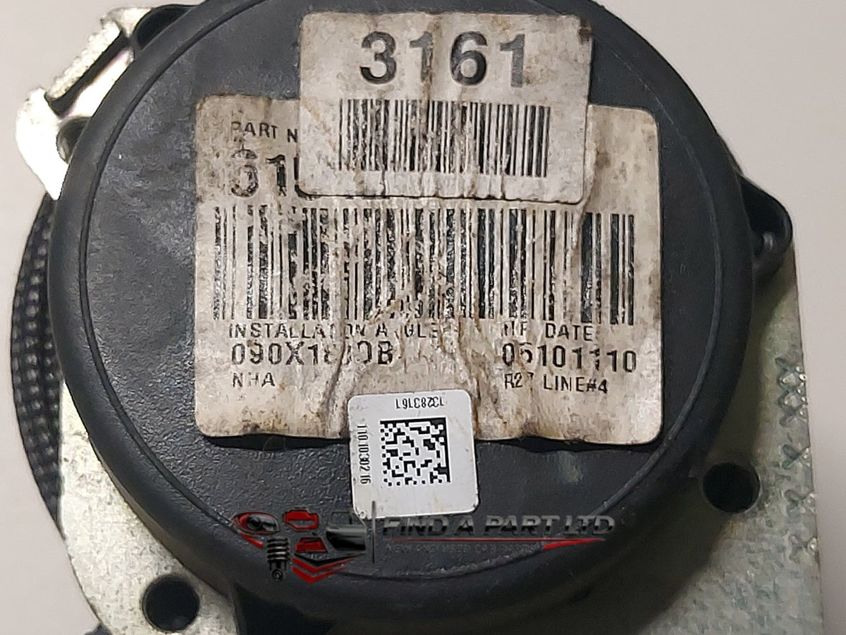 2011 Holden Cruze JH - Right Rear Seat Belt PN: 68-830-9590