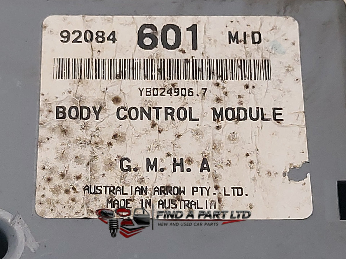 2003 Holden Commodore VY - Body Control Module PN: 92084 601