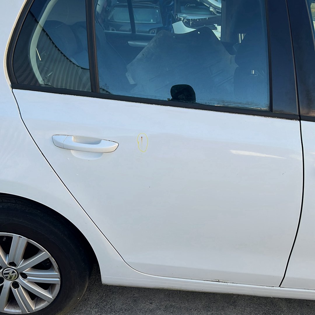Oct 2008 to Mar 2013- Volkswagen Golf Gen 6 Hatchback- Right Rear Door