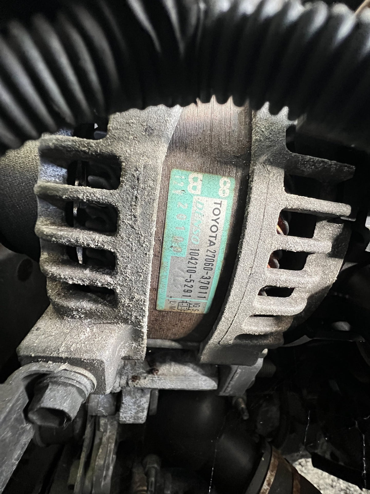2009 Toyota Corolla JTNKU56E00109575 - Alternator PN: