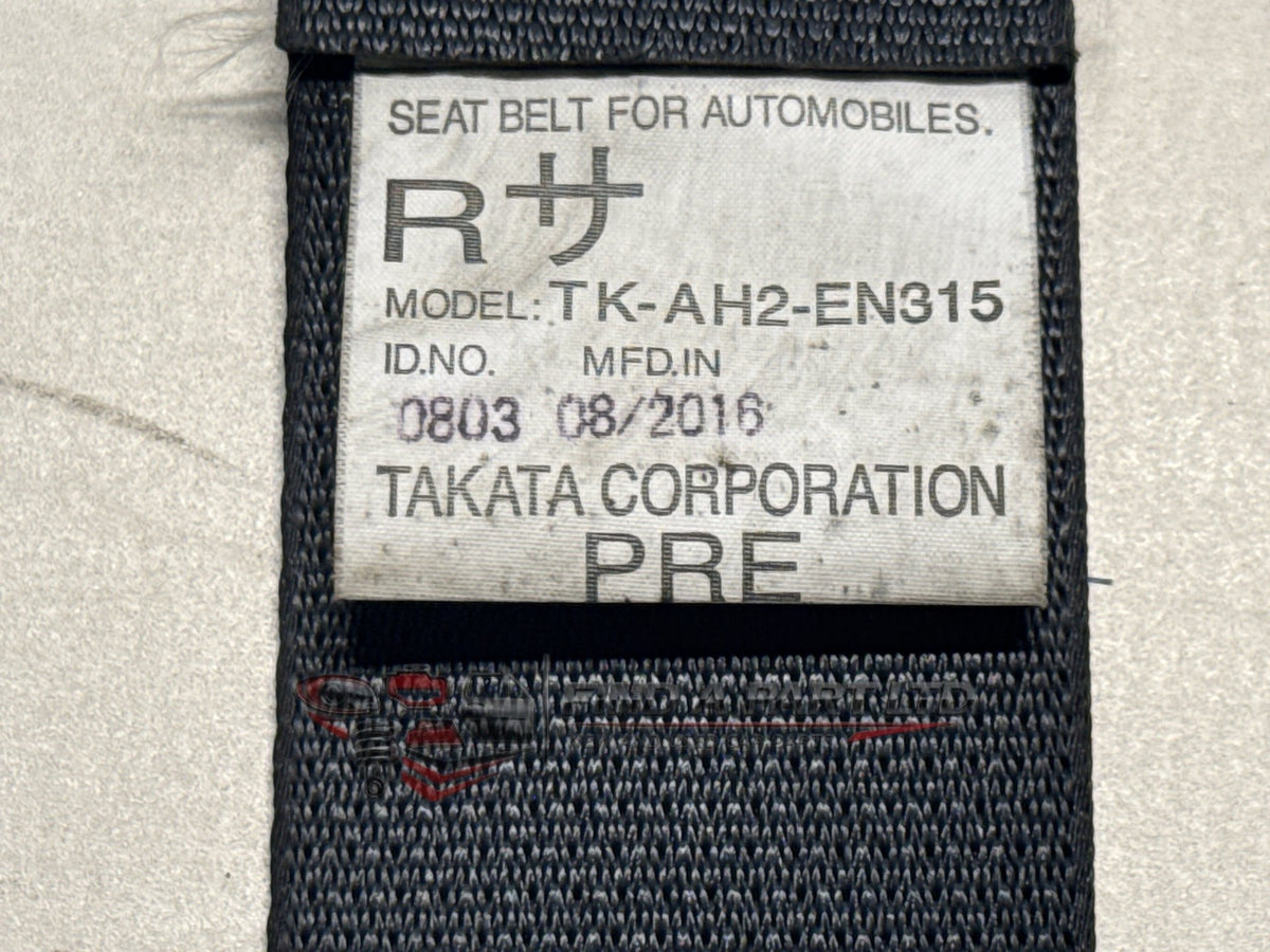 2016 Mitsubishi Outlander GF*W - Left Front Seat Belt PN: TK-AH2-EN315