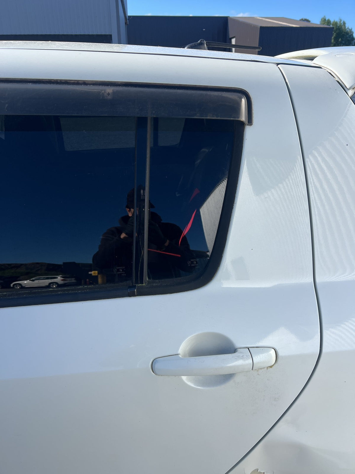 2006 Suzuki Swift ZC31S - Left Rear Quarter Door Glass PN: M262