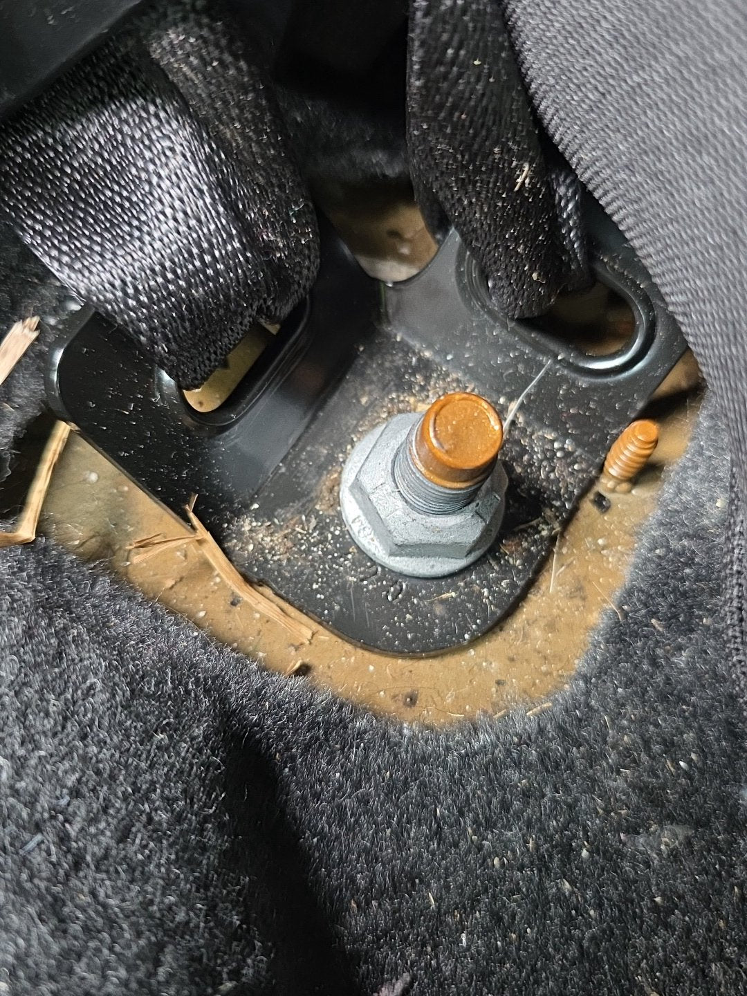 2017 Holden Trax TJ MY17 - Right Rear Seat Belt Stalk PN: