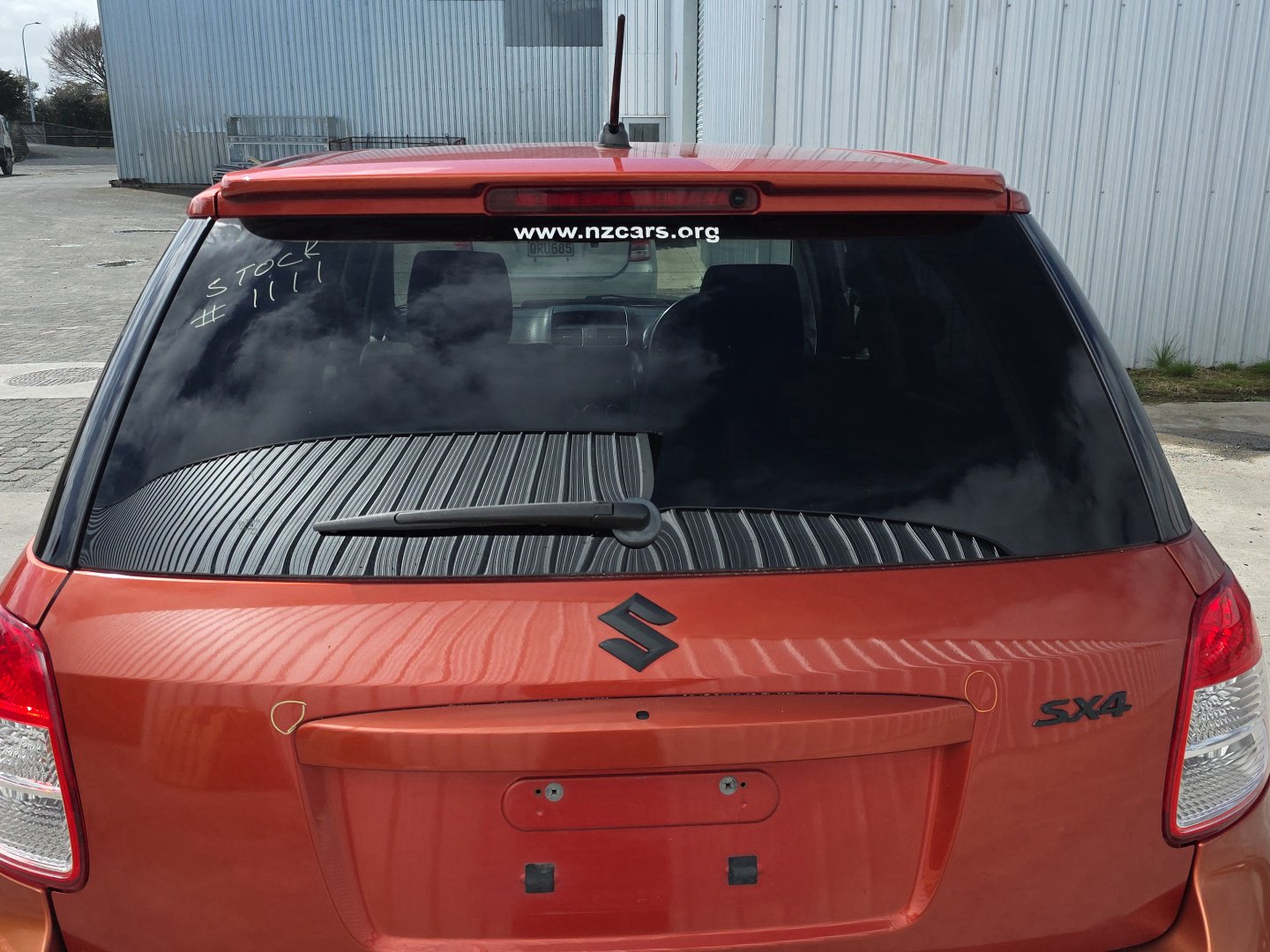 2006-2012 Suzuki SX4 YA11S - Tailgate Glass PN: M263
