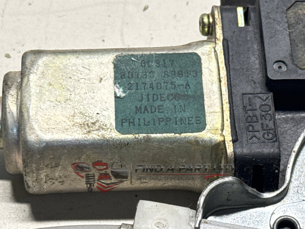 2006 Nissan X-Trail T30 - Right Rear Window Regulator/Motor PN: 80730 8H301