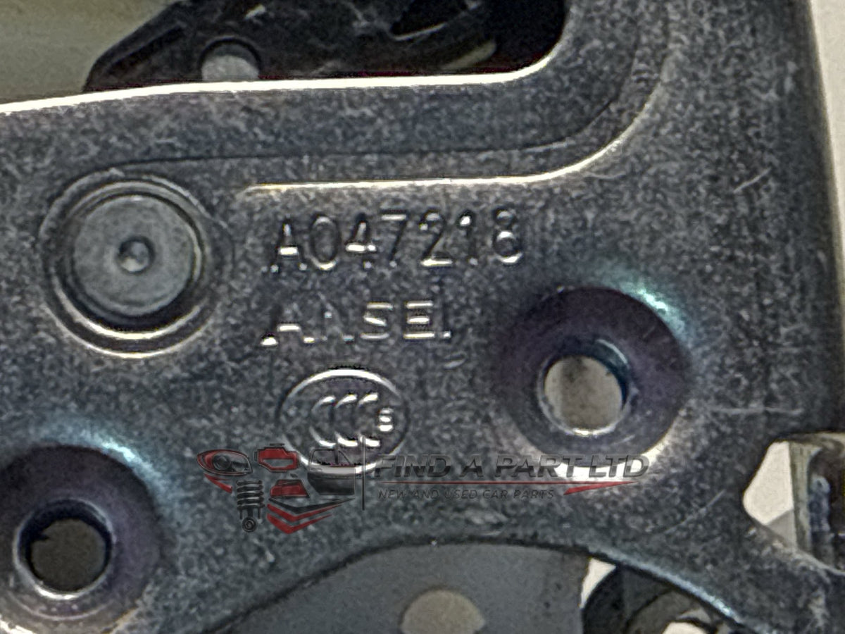 2016 Mitsubishi Outlander GF*W - Right Rear Lock Mechanism PN: A047218