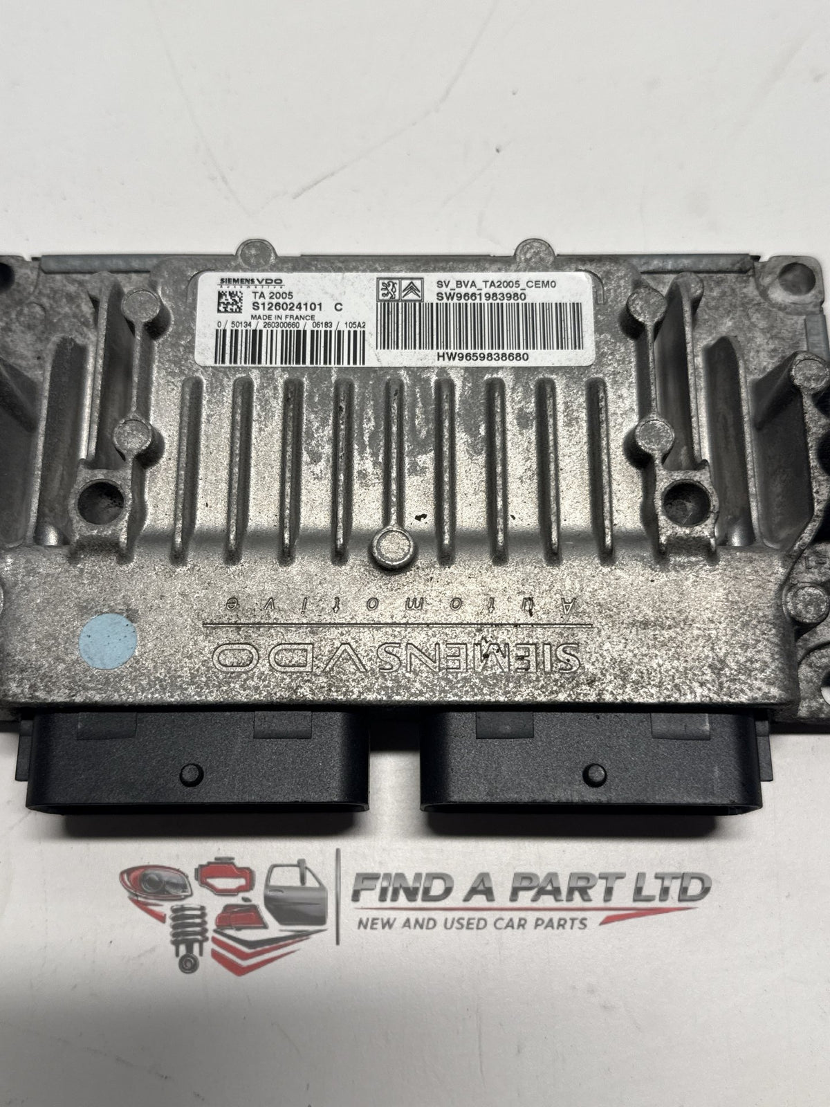 2001-2008 Peugeot 307 - Gearbox Oil Pump Control Module PN: sw9661983980