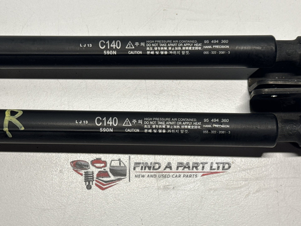 2012 Holden Captiva - tailgate strut pair PN: