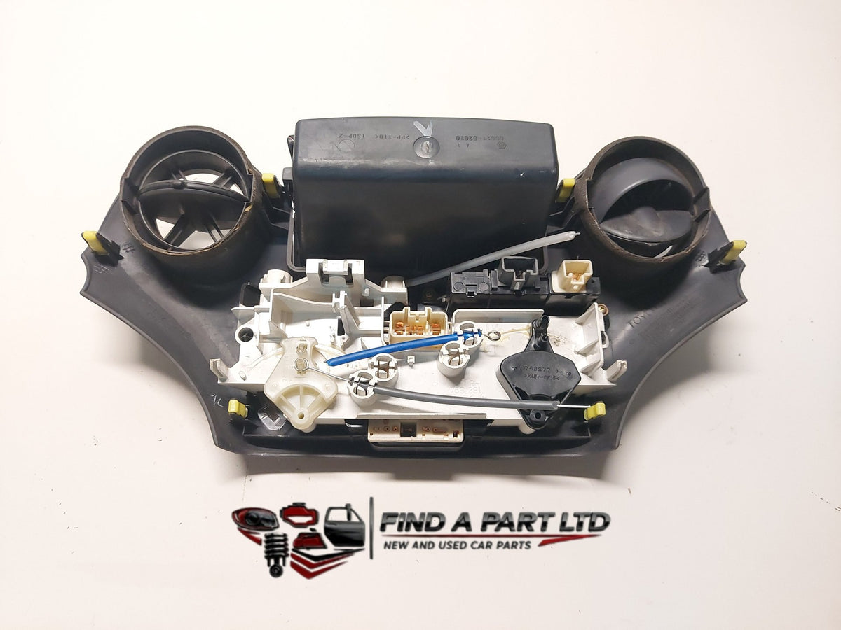 2002 Toyota Vitz P10 - Heater/AC Controls PN: