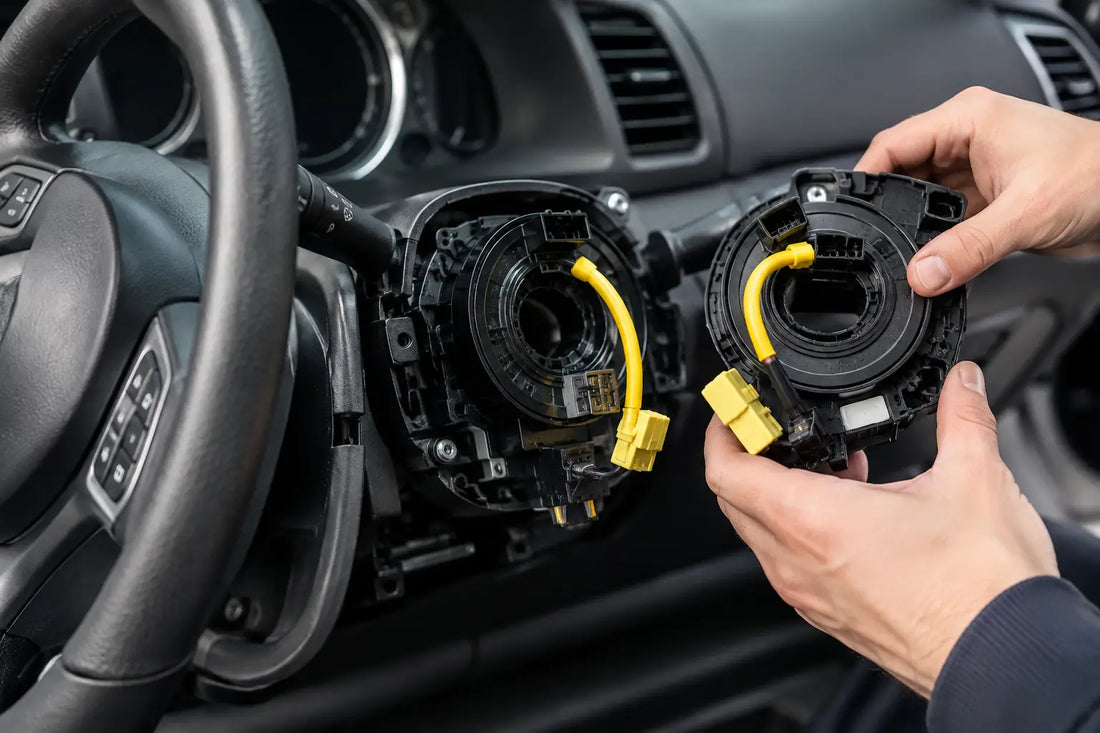 How to Replace a Car Clock Spring Safely