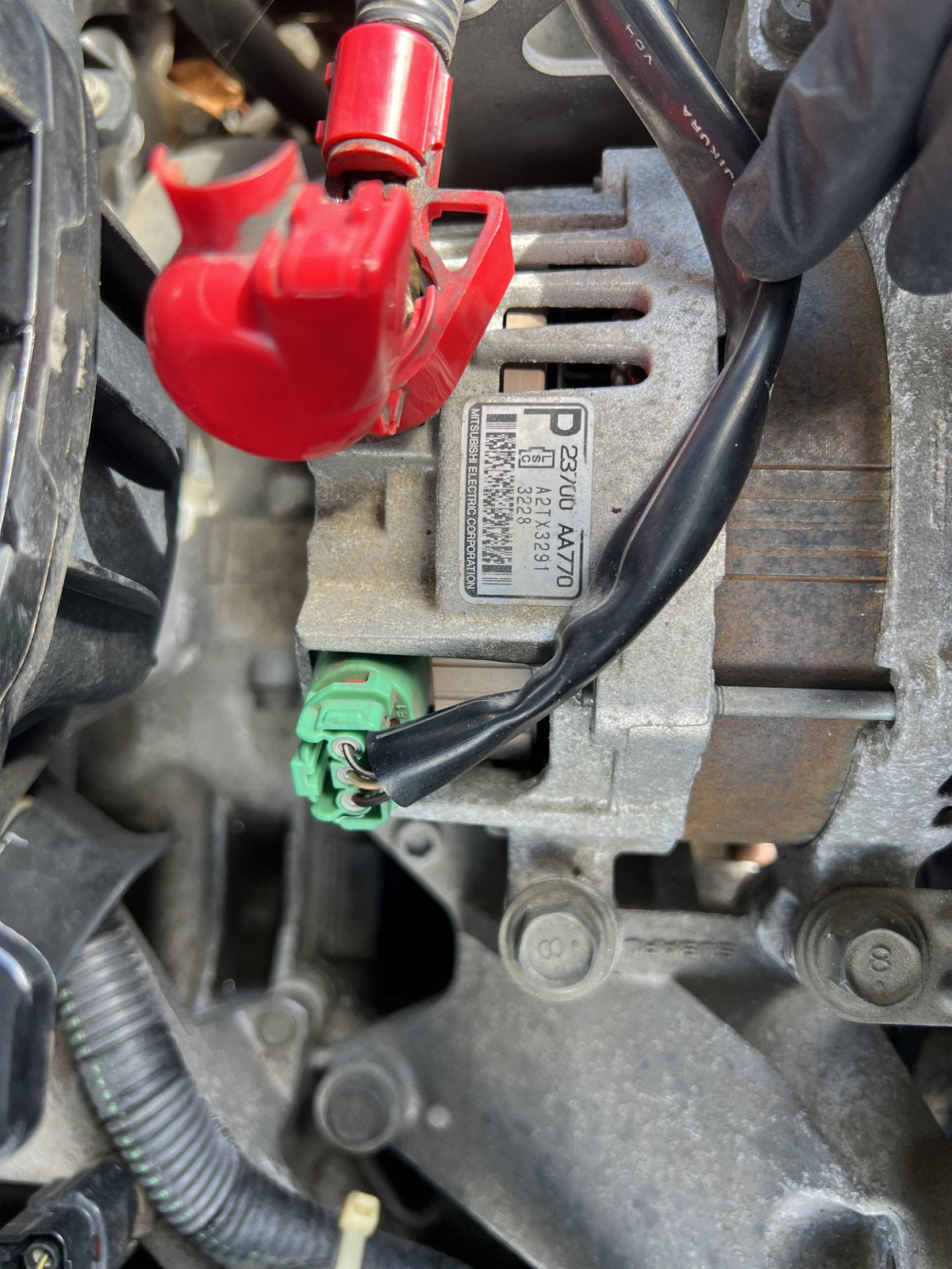 2013 Subaru Forester SJ5 - Alternator PN: