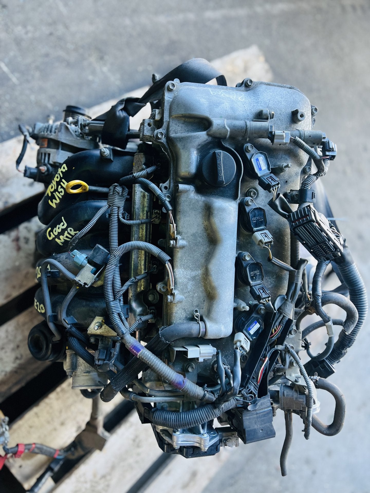 2009 Toyota Wish E20 ZGE20- Engine PN: 2ZR