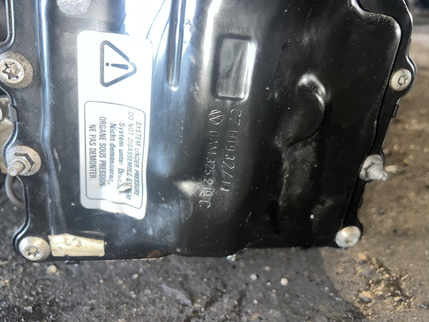 2009-2017 Volkswagen Polo- Transmission PN: