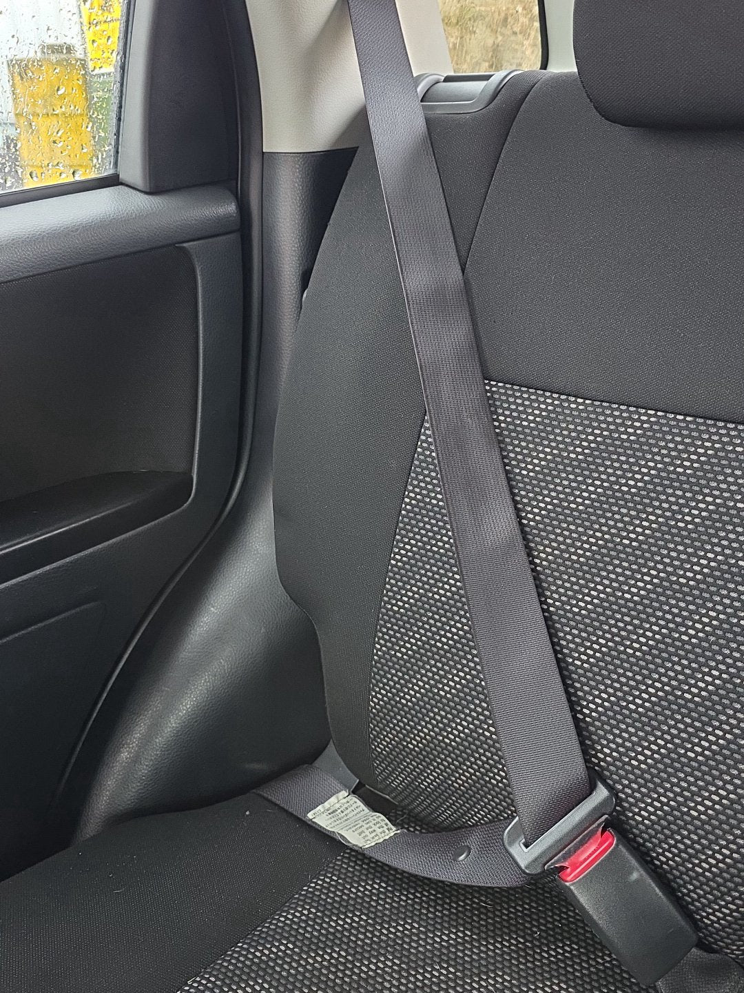 2006-2012 Suzuki SX4 YA11S - Right Rear Seat Belt and Stalk PN: 84980-80J0 TK-AB0-EP533