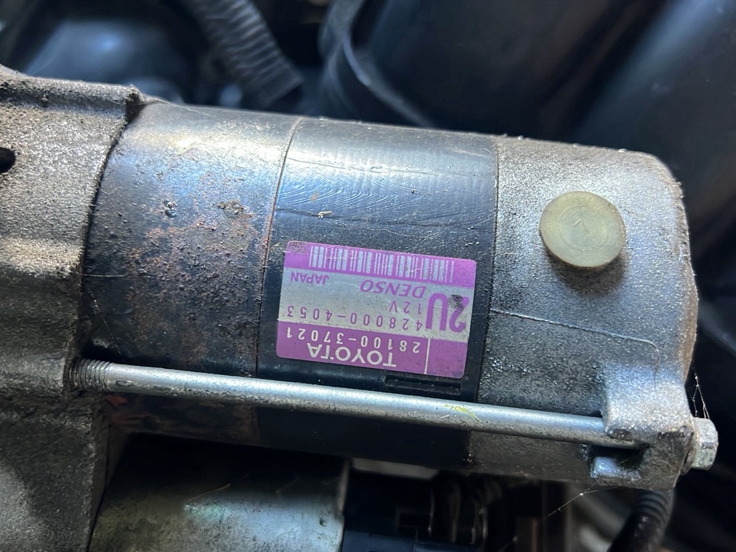 2004-2009 Toyota Wish- Starter Motor PN: