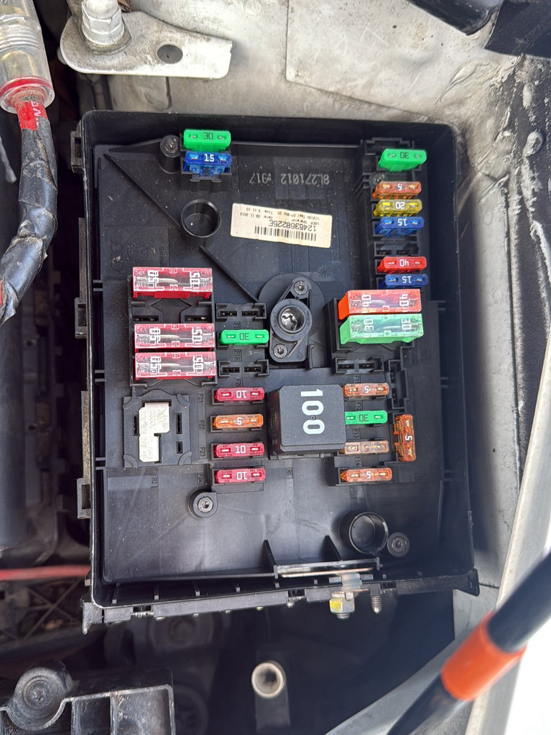 2012-2020 Skoda Octavia 5E - Fuse Box PN: