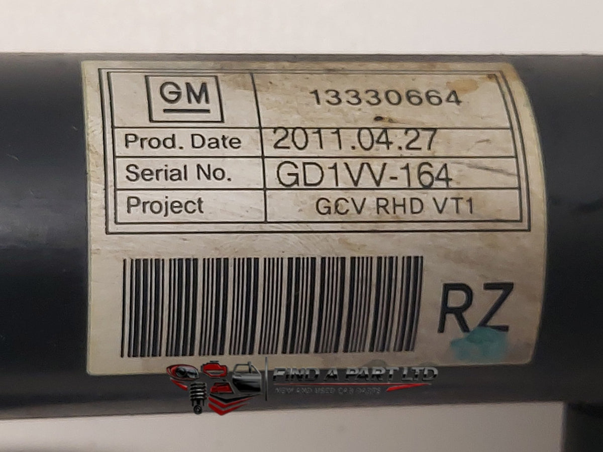 2011 Holden Cruze JH - Power Steering Rack PN: 13330664