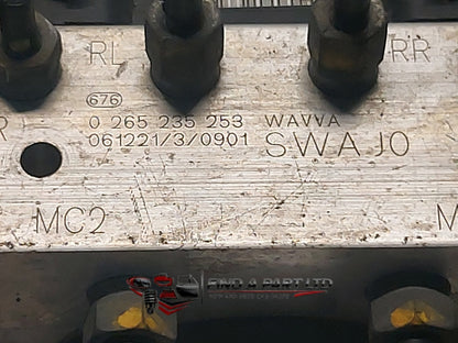 2007 Honda CR-V RE4 - ABS Pump/Modulator PN: 0 265 235 253, SWAJ0