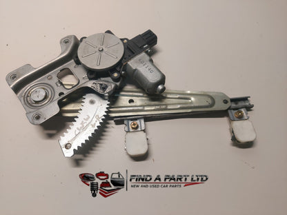 2009 Mitsubishi Outlander CW*W - Left Rear Window Regulator/Motor PN: