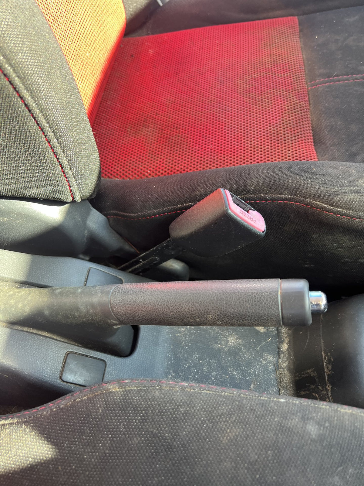 2006 Suzuki Swift ZC31S - Left Front Seat Belt Stalk PN: