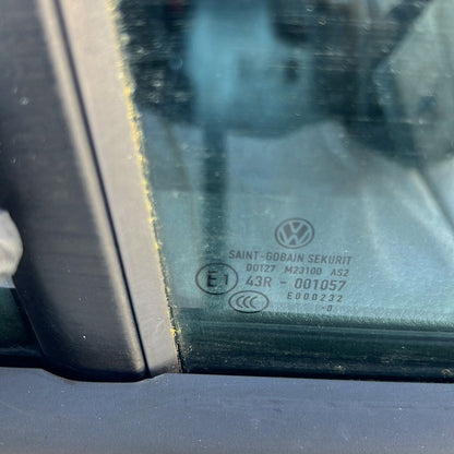 Oct 2008 to Mar 2013- Volkswagen Golf Gen 6 Hatchback 5 Door- Right Rear Door Window