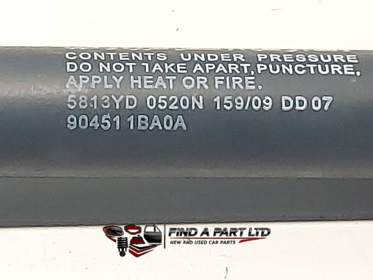 2009 Nissan Skyline Crossover J50 - Tailgate Strut Pair PN: 90450(51) 1BA0A