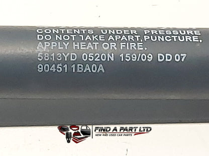 2009 Nissan Skyline Crossover J50 - Tailgate Strut Pair PN: 90450(51) 1BA0A