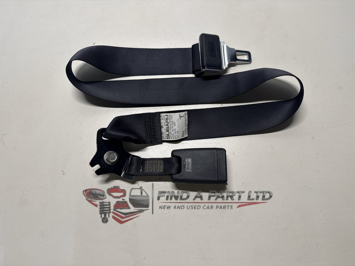 2008 Subaru Impreza GH - Centre Seat Belt PN: TK-AH0-S225