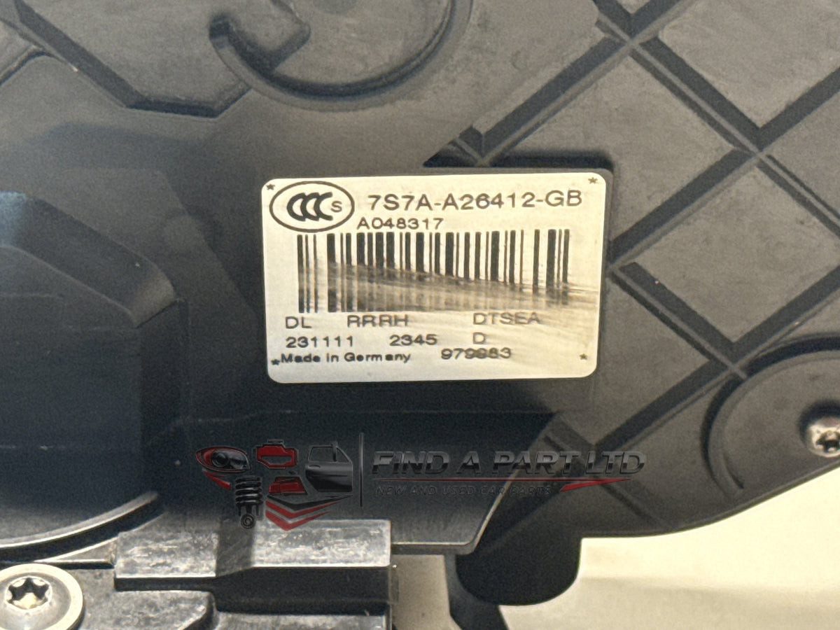 2013 Ford Mondeo MK4 - Right Rear Lock Mechanism PN: 7S7A-A26412-GB