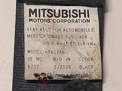 2010 Mitsubishi Outlander CW*W - Right Front Seat Belt PN: 6066746