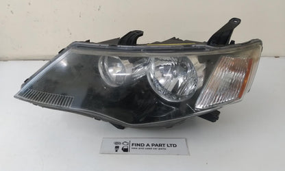 Nov 2007 to Sep 2009 - Mitsubishi Outlander ZG - Left Headlight - Xenon Type