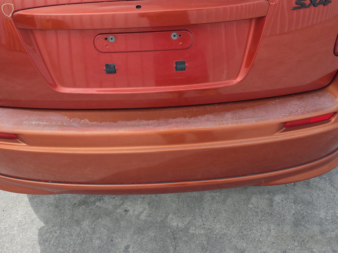 2006-2012 Suzuki SX4 YA11S - Rear Bumper PN: