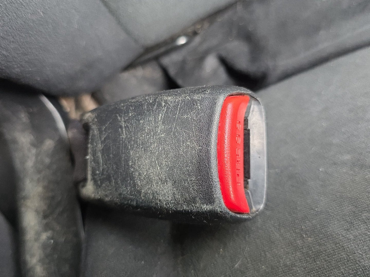 2007 Mitsubishi Delica CV5W - Left Rear Seat Belt Stalk PN: