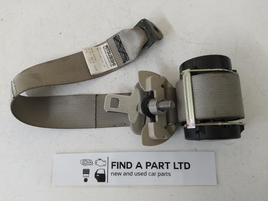 Nov 2006 to Sep 2009 - Mitsubishi Outlander ZG - Left Rear Seat Belt - Mid